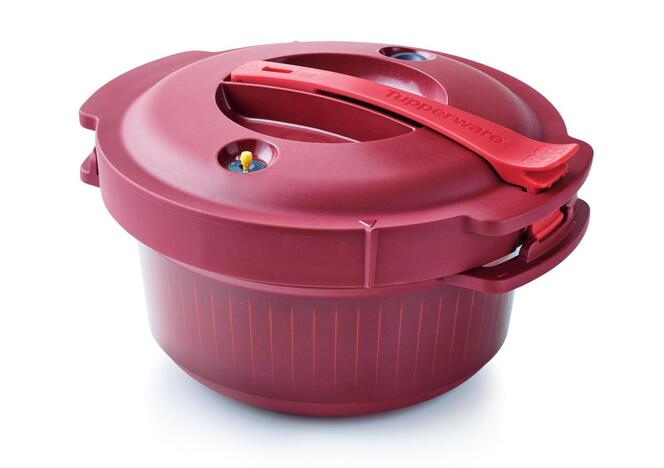Tupperware Тенджерата за готвене под налягане за микровълнова фурна 3 л 